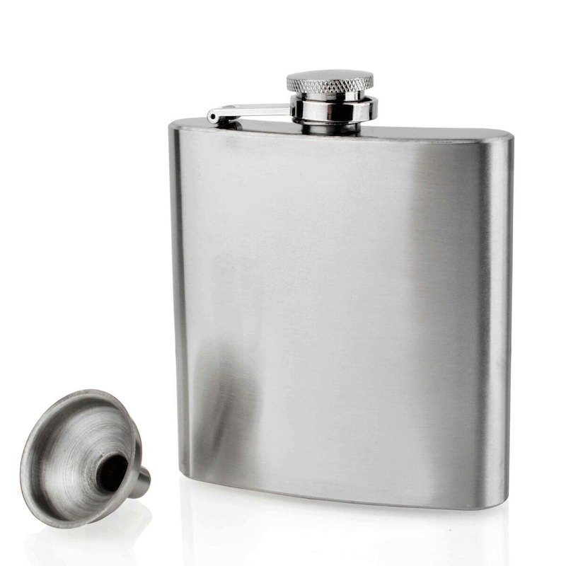 Flasque Alcool Cuir 6oz réf.160 UK Hip Flasks