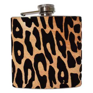 Flasque Leopard 180ml UK Hip Flasks