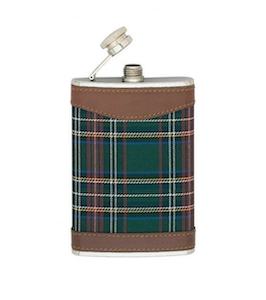 Flasque alcool whisky inox tissu | e-flasques.com