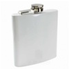 Flasque White Gloss 180ml UK Hip Flasks