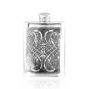 Flasque étain CEL152 180ml English Pewter Company